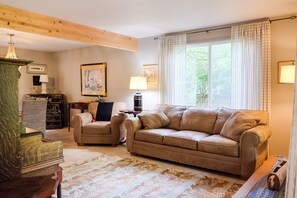 TV connectée, livres, chaîne hi-fi