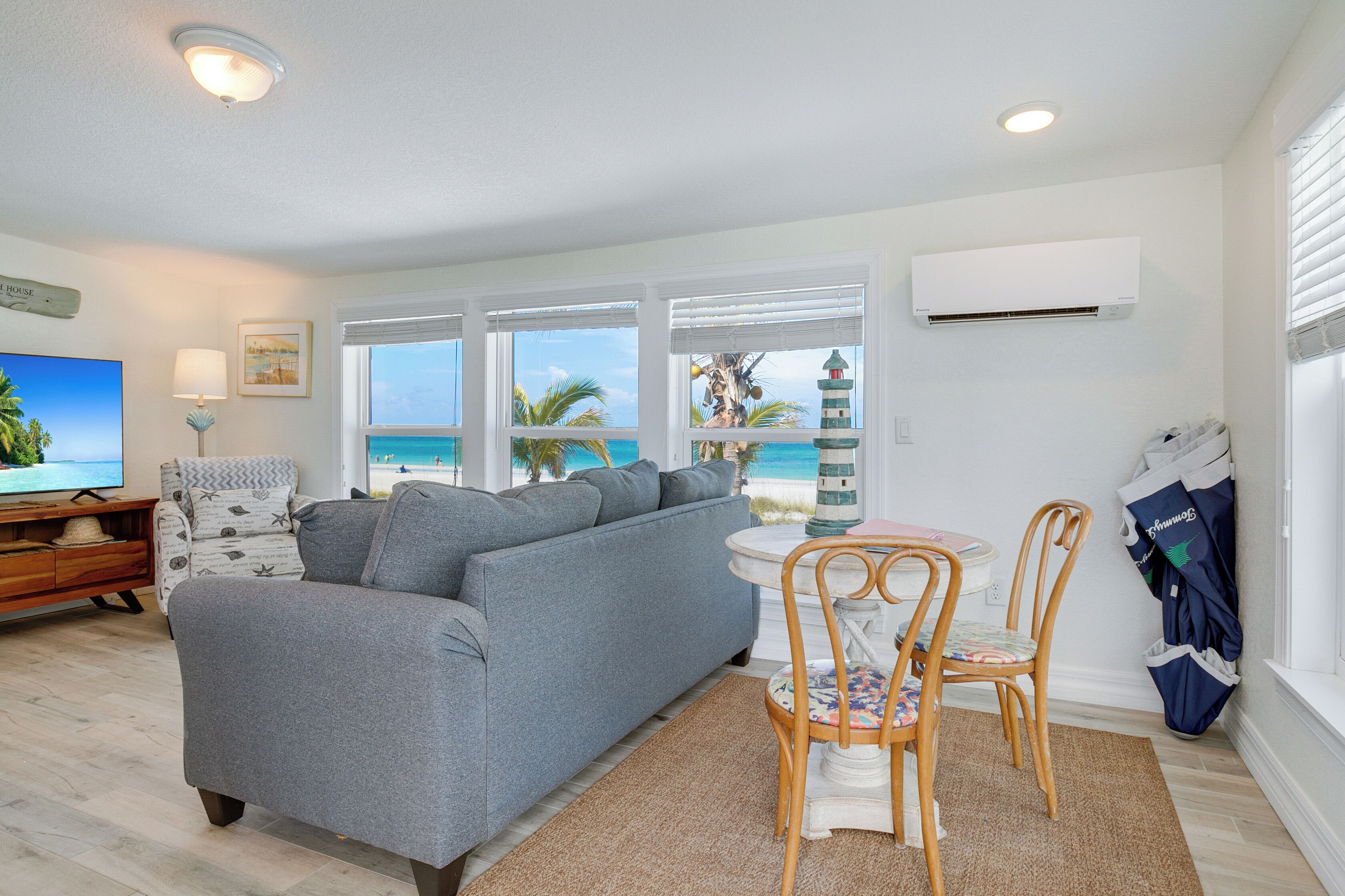 "Dream Away" Beach Front second level unit with amazing views.