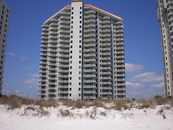 View of Beach Colony West from the Beach.