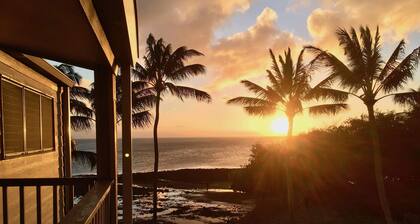'Aloha Kai' frente al mar en Molokai, piso superior, moderno, tranquilo, piscina