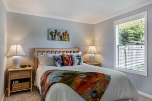 3 bedrooms, iron/ironing board, travel crib, free WiFi