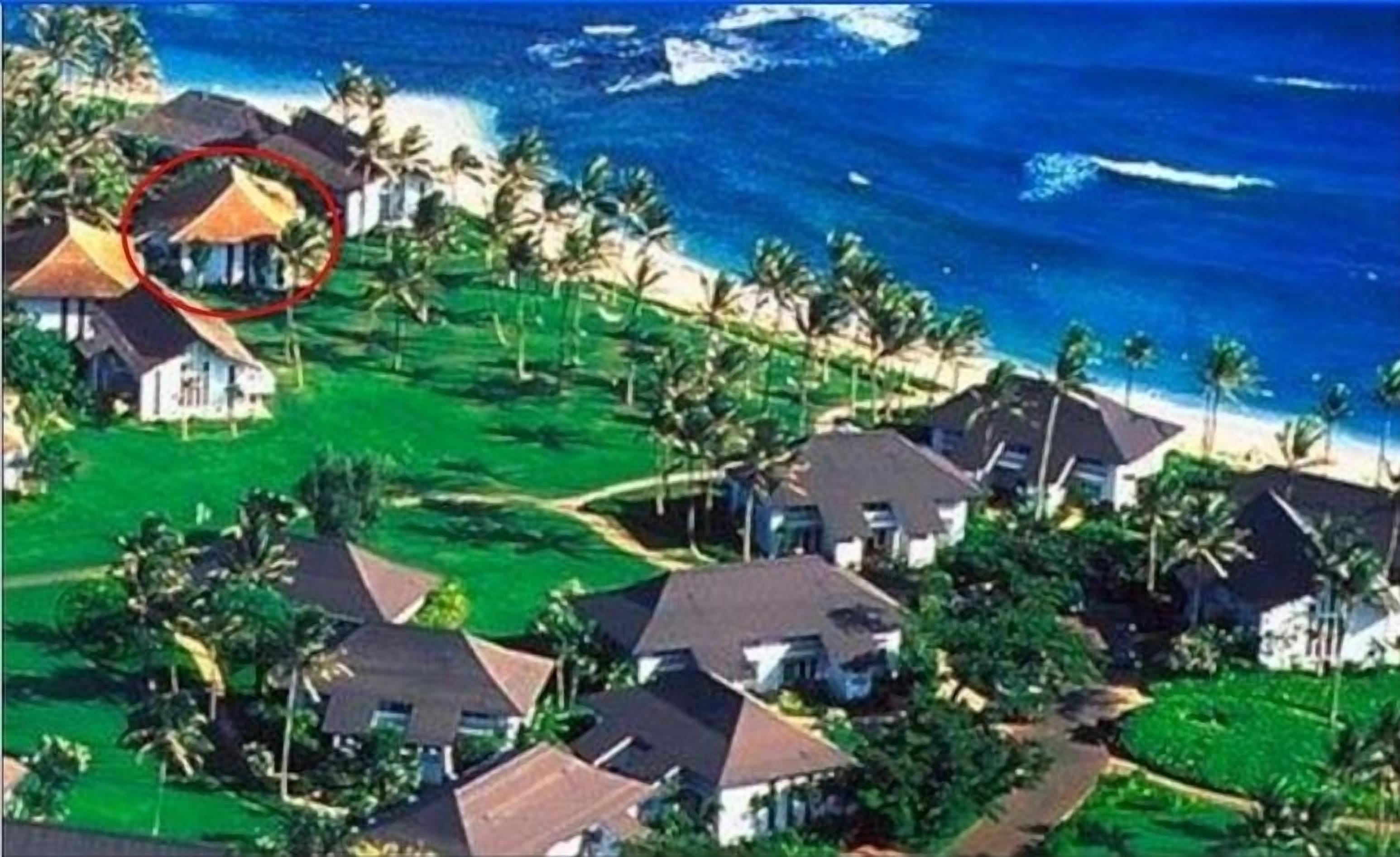 Kiahuna Plantation Oceanfront Renovated Ground floor Steps to ocean W/D in unit