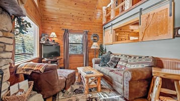 TV, peis og DVD-spiller