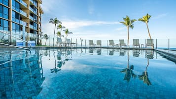 Una piscina riscaldata