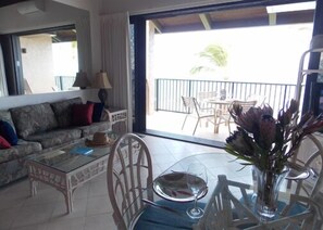 TV, DVD player, stereo