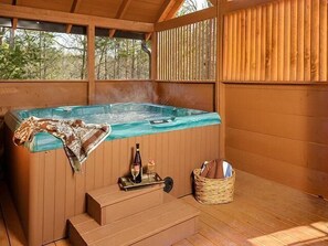 Baignoire à remous extérieure