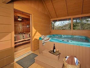 Idromassaggio all'aperto