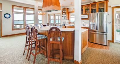 Premier Oceanfront Dog Friendly Home with Elevator, Hot Tub, and Tiki Bar