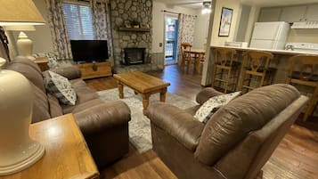 智能电视、壁炉、电子游戏、DVD 播放器