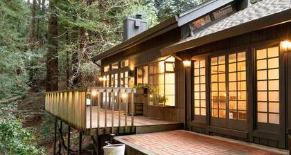 Idyllic Mill Valley cottage next to Muir Woods