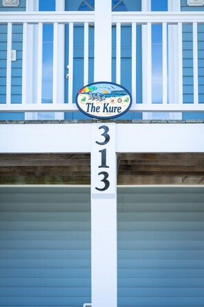 Exterior detail - The Kure for all your troubles. (Kure Beach)