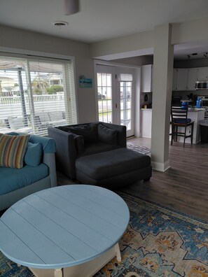 Smart TV, video games, DVD player - The Kure for all your troubles. (Kure Beach)