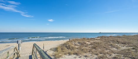 Beach nearby, beach towels