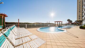 Außenpool, beheizter Pool