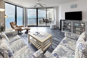 Smart TV, DVD player, stereo