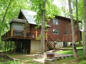 Exterior - 3200 Square Foot Log Home Near Branson! (Hollister)