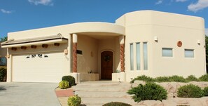 Large Southwestern Home in Sonoma Ranch Golf Community Front View