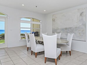 Dining - Gorgeous Condo Overlooking Gulf, Lg Patio, Pool, Grill, Location (Santa Rosa Beach)