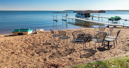Syyskuu Tarjoukset Leech Lake kotiin w / täydellinen ranta- sisältää veneen hissin