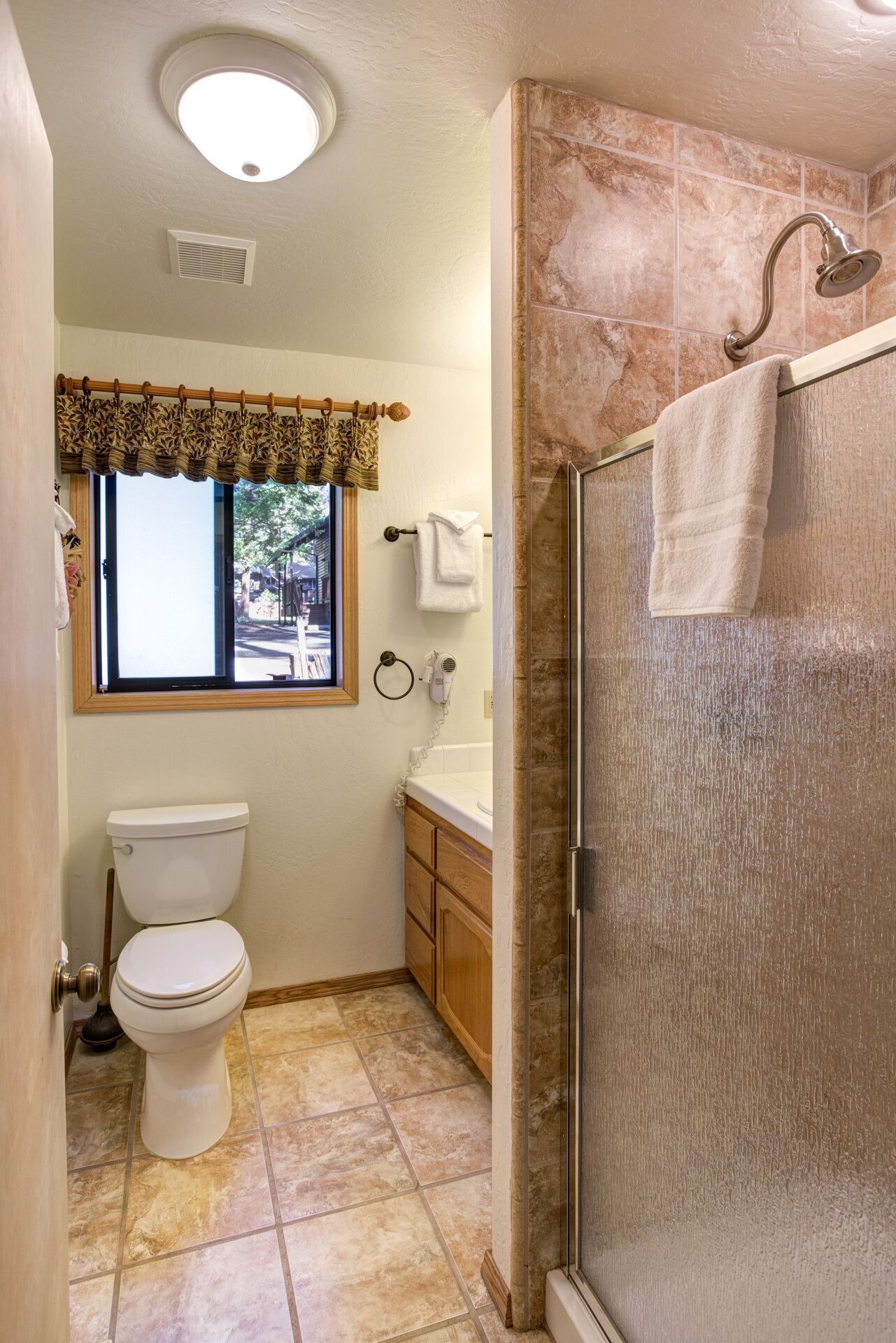 Main level 3/4 shower only