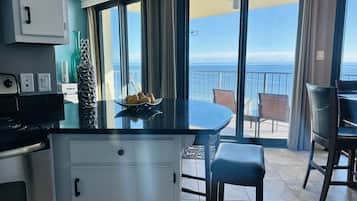 Vue depuis l’hébergement