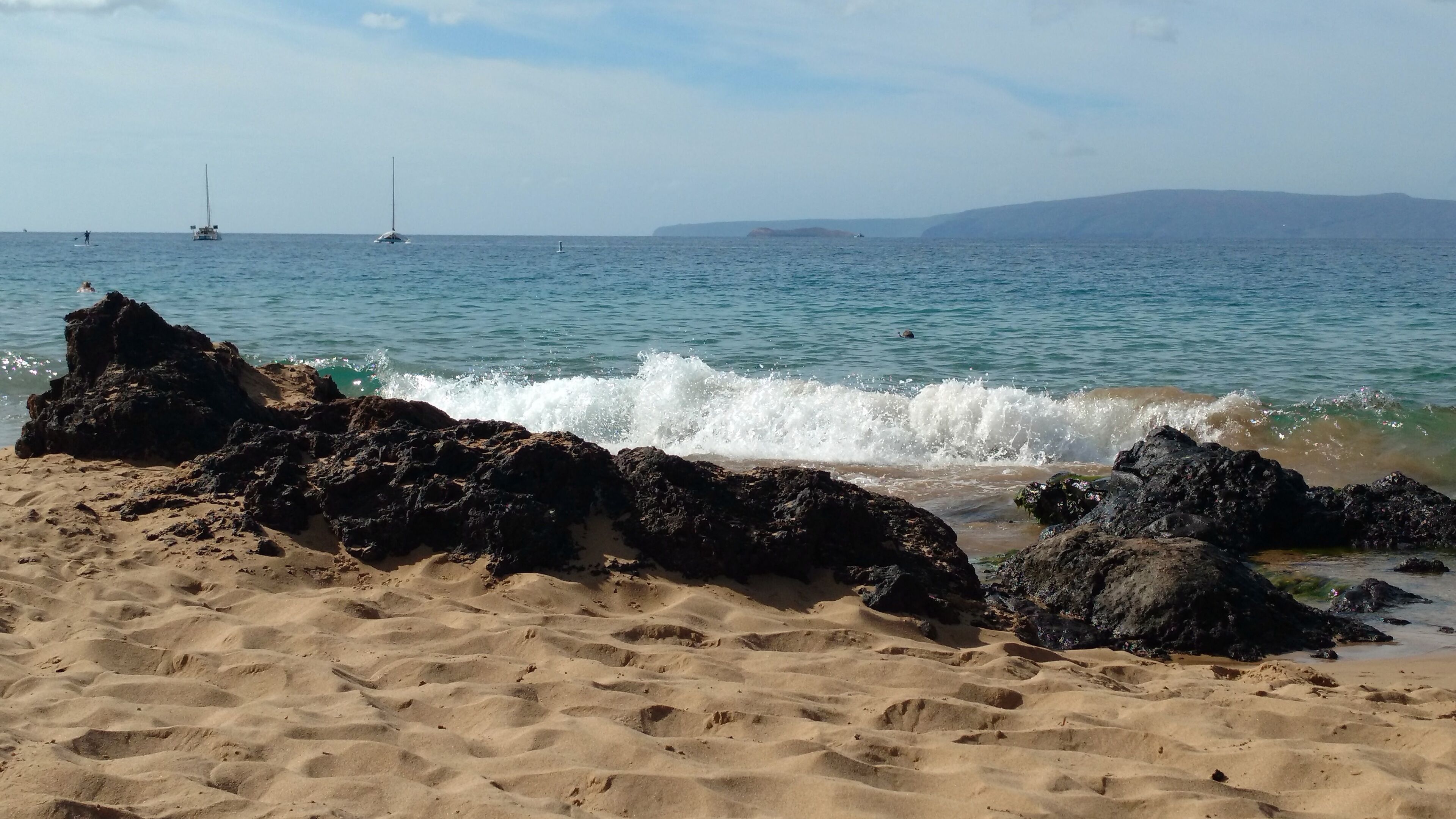 Sun-loungers, beach towels