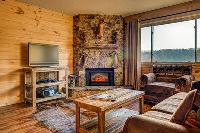 Remodeled to look like a Mountain Lodge!