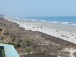 Na praia