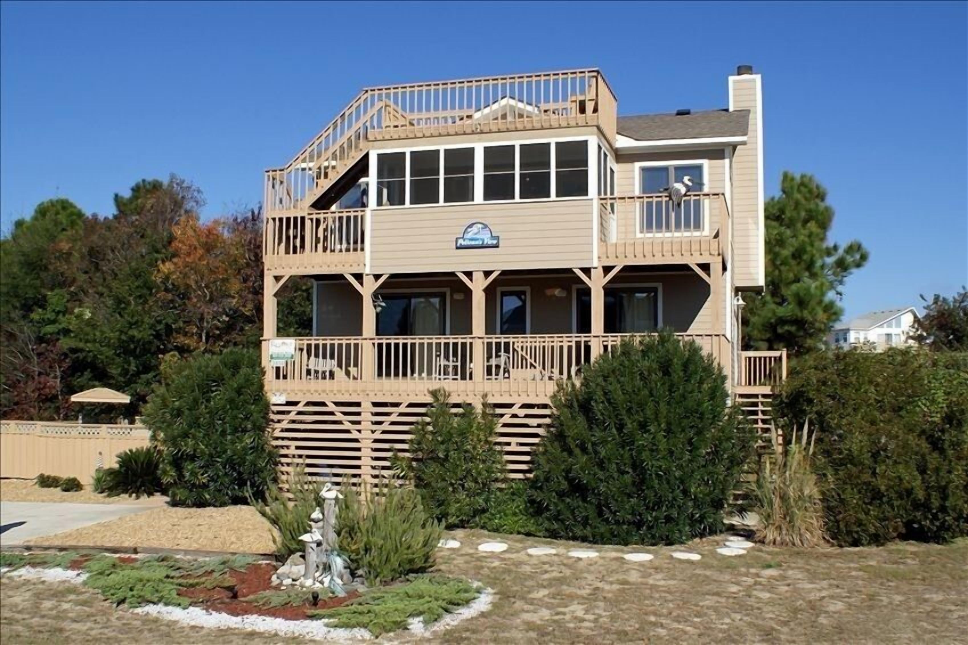 SALE! Aug 17 Wk - A Pelican's View - Pool/Tiki bar/Comf/Style - in Town of Duck