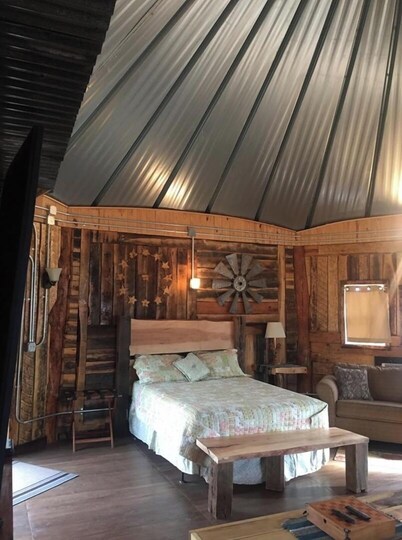 The Mountaineer Rustic Yurt