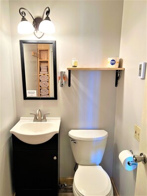 シャワー、ヘアドライヤー、タオル、石鹸