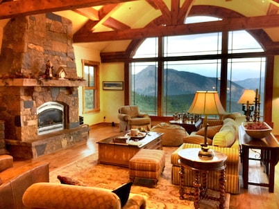 5250 Sq Ft. 5-Star Mountain Home with 360° Peak & Valley Views