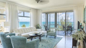 TV, DVD player, stereo