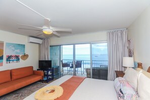 1 bedroom, pillowtop beds, iron/ironing board, free WiFi