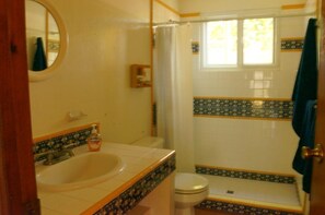 Suihku, pyyhkeet, saippua, vessapaperi