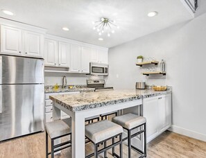 Fridge, microwave, oven, stovetop - Ski Retreat | Walk-to-Lifts, HotTub + Free Parking (Park City)