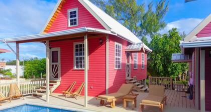 Coral Cottage at Low Caye Cottages 1 van 4 geweldige huisjes