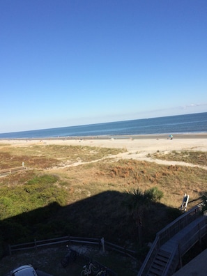Accommodatie ligt op het strand