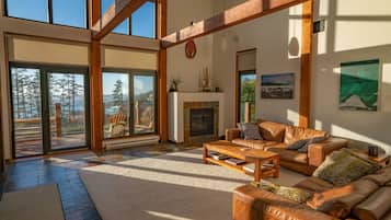 Älytelevisio, takka, Netflix, DVD-soitin