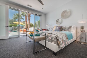 4 habitaciones, tabla de planchar con plancha, wifi y ropa de cama