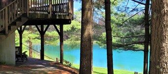 Minutes from Deep Creek Lake, Located on 24-acre farm with private 1-acre lake