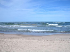 Sun loungers, beach towels