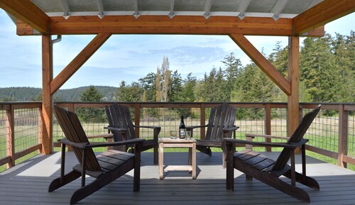 Lopez Island Cabin with Hot Tub and Public Beach access nearby #PPROV0-18-0047