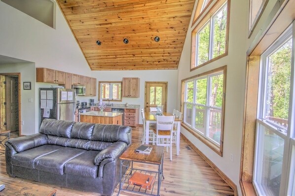 TV, DVD player - Green Castle cabin on the Shenandoah River (Luray)