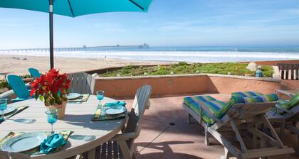 Serenity by the Sea~So SD~"Imperial Beach Chic"~Lux Oceanfront 3Bd Condo w/Pool