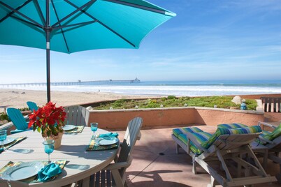 Serenity by the Sea~So SD~"Imperial Beach Chic"~Lux Oceanfront 3Bd Condo w/Pool