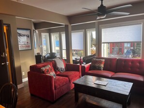 Smart TV, fireplace, stereo - Ski-in Ski-out, Hot tub, Heated Wax Room, Laundry, Bright (Vernon)