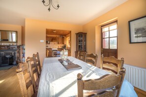 Dining - 'A House to Live for -View to Die for'. (Dingle)