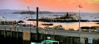 Renovated 1854 Sea Captain's House w/Harbor Views in Deer Isle Village<br>