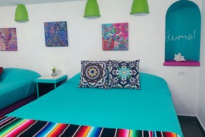 1 makuuhuone, tallelokero huoneessa, ilmainen Wi-Fi, vuodevaatteet